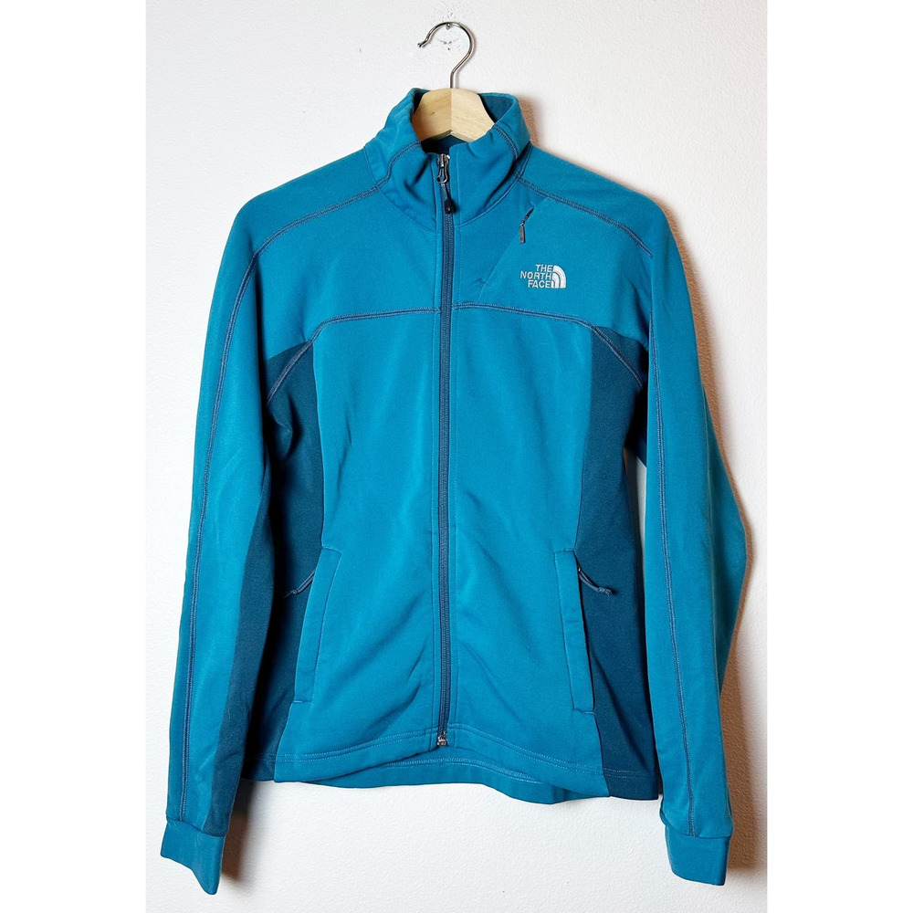 The North Face Aqua Blue Lightweight Full Zip Jacket sz S